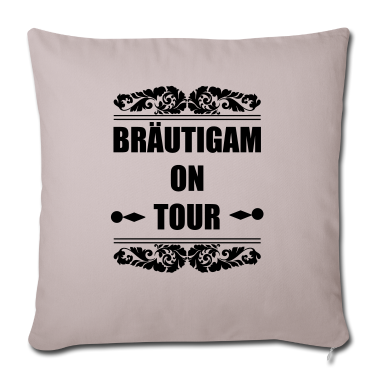 Hochzeit Kissenbezug - Bräutigam on Tour Hochzeit Heiraten Saufen Feiern