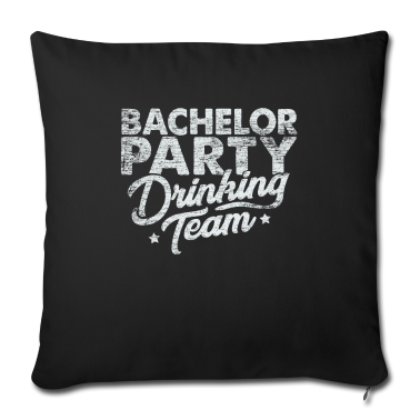 Hochzeit Kissenbezug - Junggesellenabschied Saufen Team