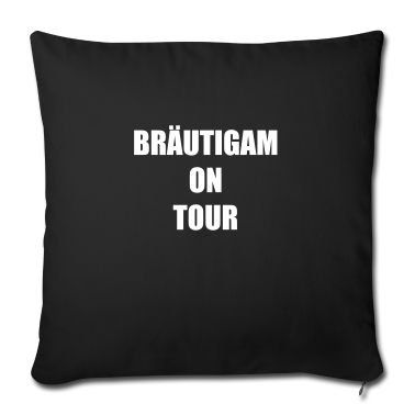 Hochzeit Kissenbezug - Bräutigam on Tour Hochzeit Heiraten Saufen Feiern