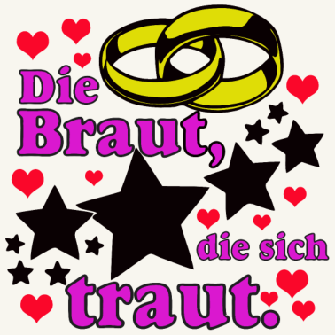 Motiv Die Braut die sich ../+