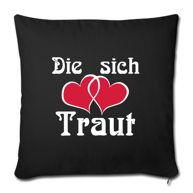Hochzeit Kissenbezug - Die sich Traut ...