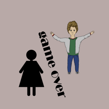 Motiv Hochzeit/game over