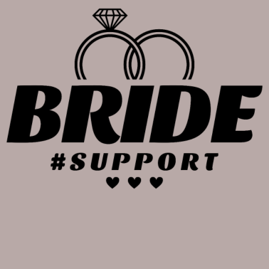 Motiv Braut Support Herz Team