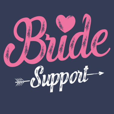 Motiv Braut Support Team Herz