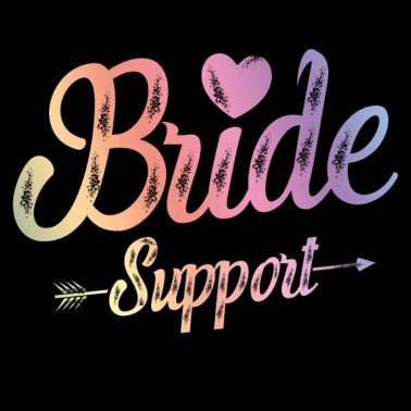 Motiv Braut Support Team Herz