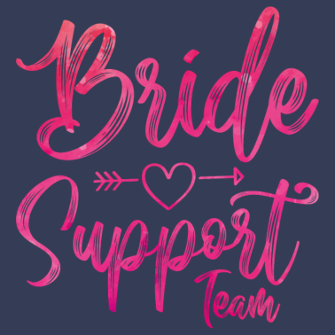 Motiv Braut Support Herz Team