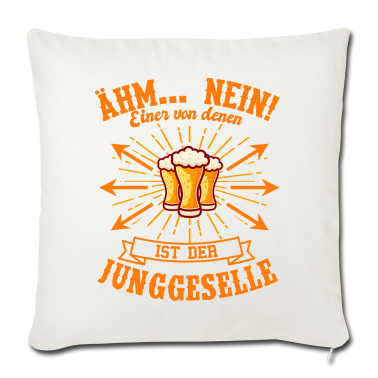 Hochzeit Kissenbezug - JGA Bräutigam Junggeselle Junggesellenabschied