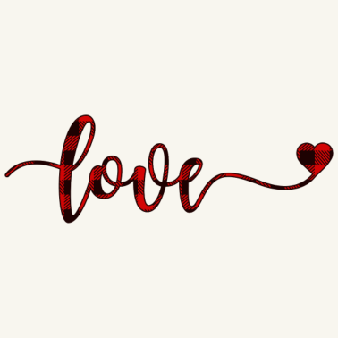 Motiv Love-Herz-Schriftzug