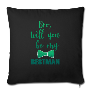 Hochzeit Kissenbezug - Bruder des Bräutigam Hochzeit Heiraten Geschenk