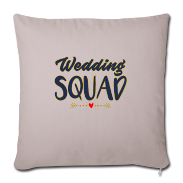 Hochzeit Kissenbezug - Hochzeitsteam, Wedding Squad, Hochzeit, Verlobung