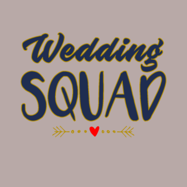 Motiv Hochzeitsteam, Wedding Squad, Hochzeit, Verlobung