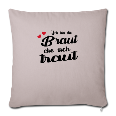 Hochzeit Kissenbezug - Braut + Jungesellinnenabschied