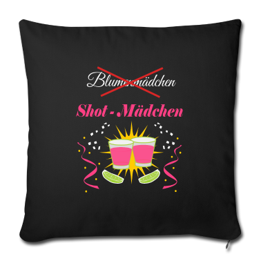 Hochzeit Kissenbezug - Shot-Mädchen statt Blumenmädchen Junggesellinnen