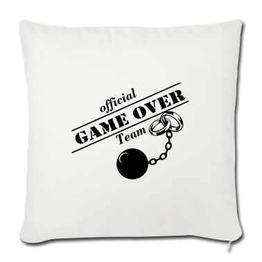 Hochzeit Kissenbezug - JGA Game Over ...+