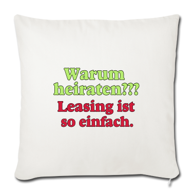 Hochzeit Kissenbezug - Heiraten Warum .../+