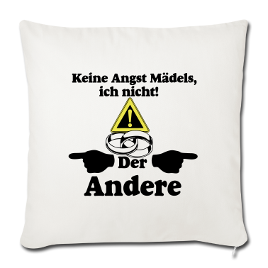 Hochzeit Kissenbezug - JGA Maedels keine Angst ...+