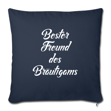 Hochzeit Kissenbezug - Geschenk für den besten Freund des Bräutigams