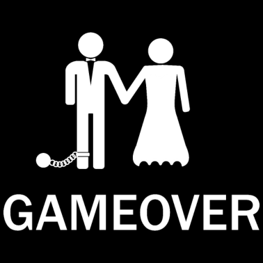 Motiv Gameover Junggesellenabschied Heiraten Geschenk