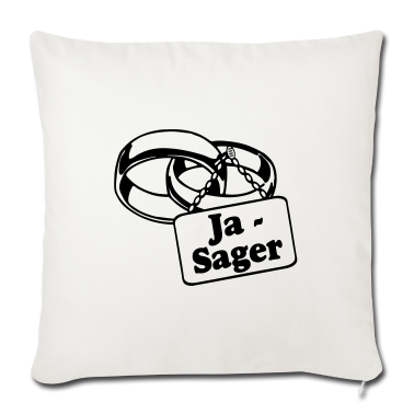 Hochzeit Kissenbezug - JGA - Ja Sager .../+