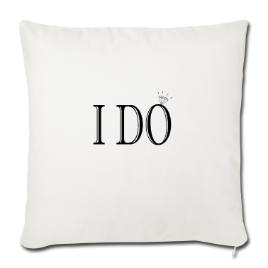 Hochzeit Kissenbezug - I do ring
