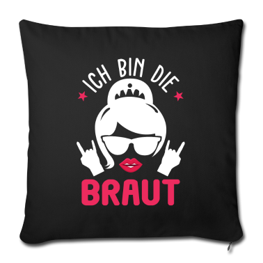 Hochzeit Kissenbezug - Rocker Braut Junggesellinnenabschied Hochzeitspart