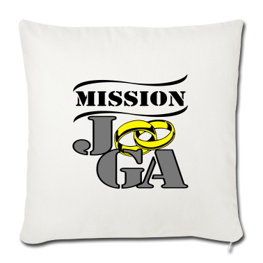 Hochzeit Kissenbezug - Junggesellenabschied , Mission ../+