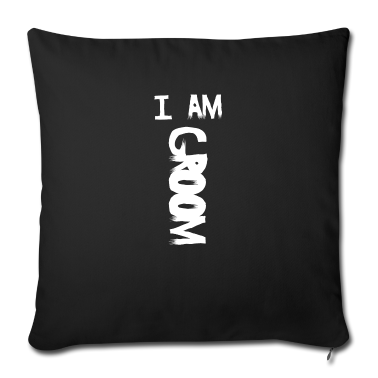 Hochzeit Kissenbezug - I Am Groom. Ich bin Bräutigam