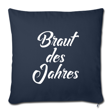 Hochzeit Kissenbezug - Braut des Jahres. JGA. Junggesellinnenabschied