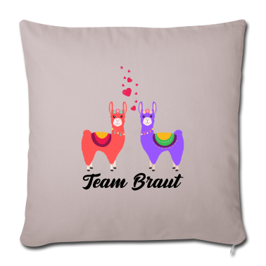 Hochzeit Kissenbezug - Team Braut Alpaka Verlobung Hochzeit Geschenk