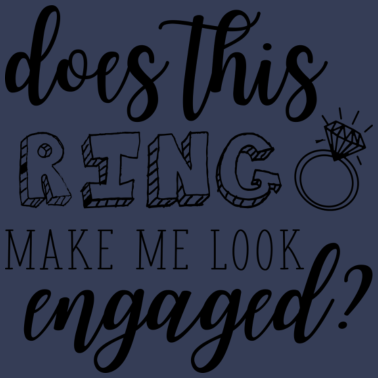 Motiv Durch den Ring ist Sie verlobt - Hochzeitsgeschenk