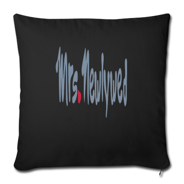 Hochzeit Kissenbezug - Mrs frisch verheiratet - Hochzeitsgeschenk JGA