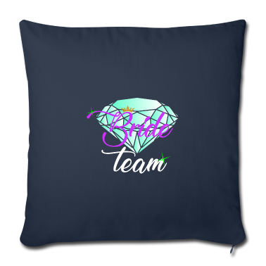 Hochzeit Kissenbezug - Braut Team Hochzeit Geschenk