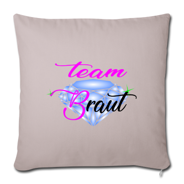 Hochzeit Kissenbezug - Team Braut Geschenk