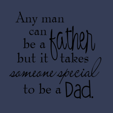 Motiv Jeder Mann kann ein Vater sein