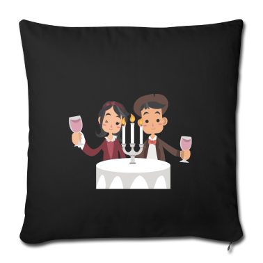 Hochzeit Kissenbezug - Frisch Verheiratet - Ehepaar, Hochzeitsgeschenk