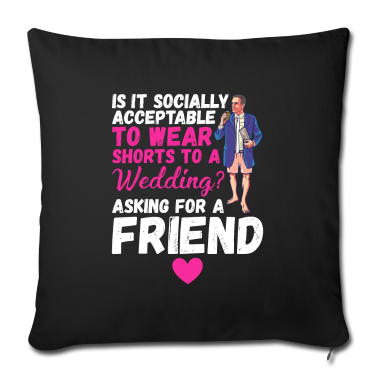 Hochzeit Kissenbezug - Hochzeit Kurze Hose Tragen Feier Anzug Braut