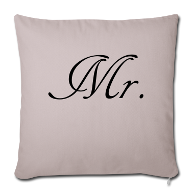 Hochzeit Kissenbezug - Mr. and Mrs. married Hochzeit Feier Verheiratet Mr