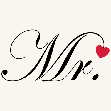 Motiv Mr. and Mrs. married Hochzeit Feier Verheiratet Mr