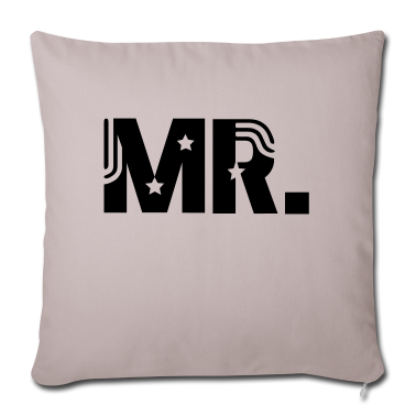 Hochzeit Kissenbezug - Mr and Mrs married Hochzeit Feier Verheiratet Mrs