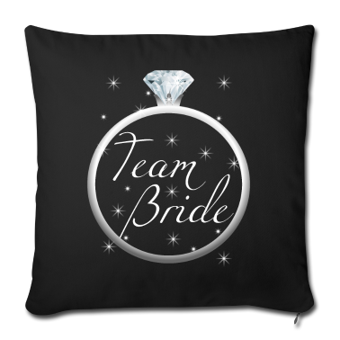 Hochzeit Kissenbezug - Team Bride Braut Ring Junggesellenabschied Gruppe