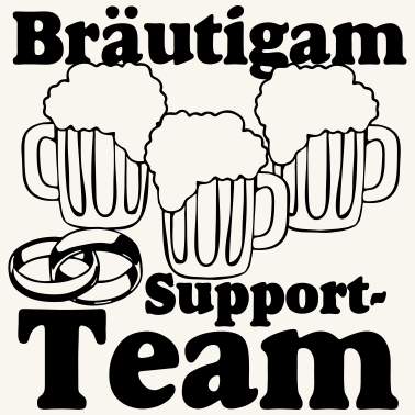 Motiv JGA - Bräutigam Support Team ..+