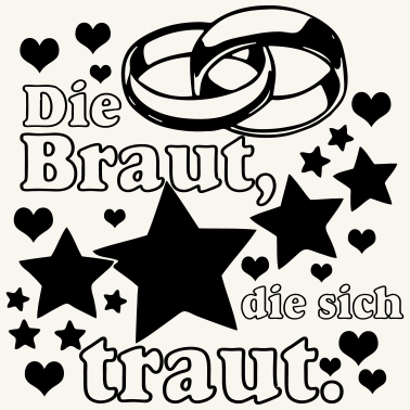 Motiv Die Braut die sich traut