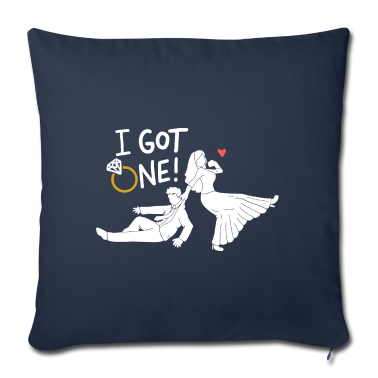 Hochzeit Kissenbezug - Junggesellinnenabschied T-Shirt Braut I Got One