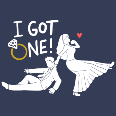 Motiv Junggesellinnenabschied T-Shirt Braut I Got One