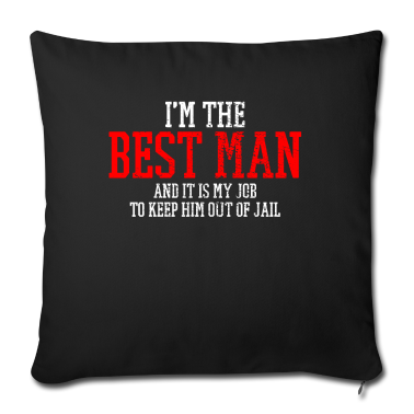 Hochzeit Kissenbezug - Trauzeuge Bachelor Party