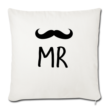 Hochzeit Kissenbezug - Mr bart Mr. and Mrs. married Hochzeit Feier