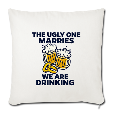 Hochzeit Kissenbezug - Trinkspruch Lustige Sprüche Junggeselle Bier