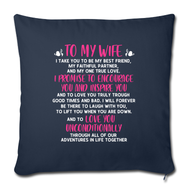 Hochzeit Kissenbezug - Verlobung Hochzeit Verlobte Brautpaar Geschenk