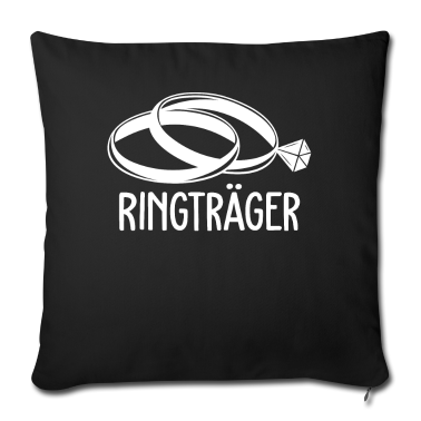 Hochzeit Kissenbezug - Ringträger Heiraten Heirat Ehe Braut Bräutigam