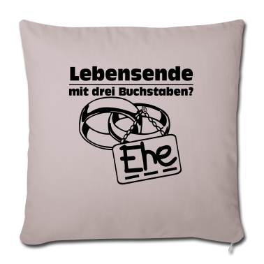 Hochzeit Kissenbezug - Ehe Lebensende